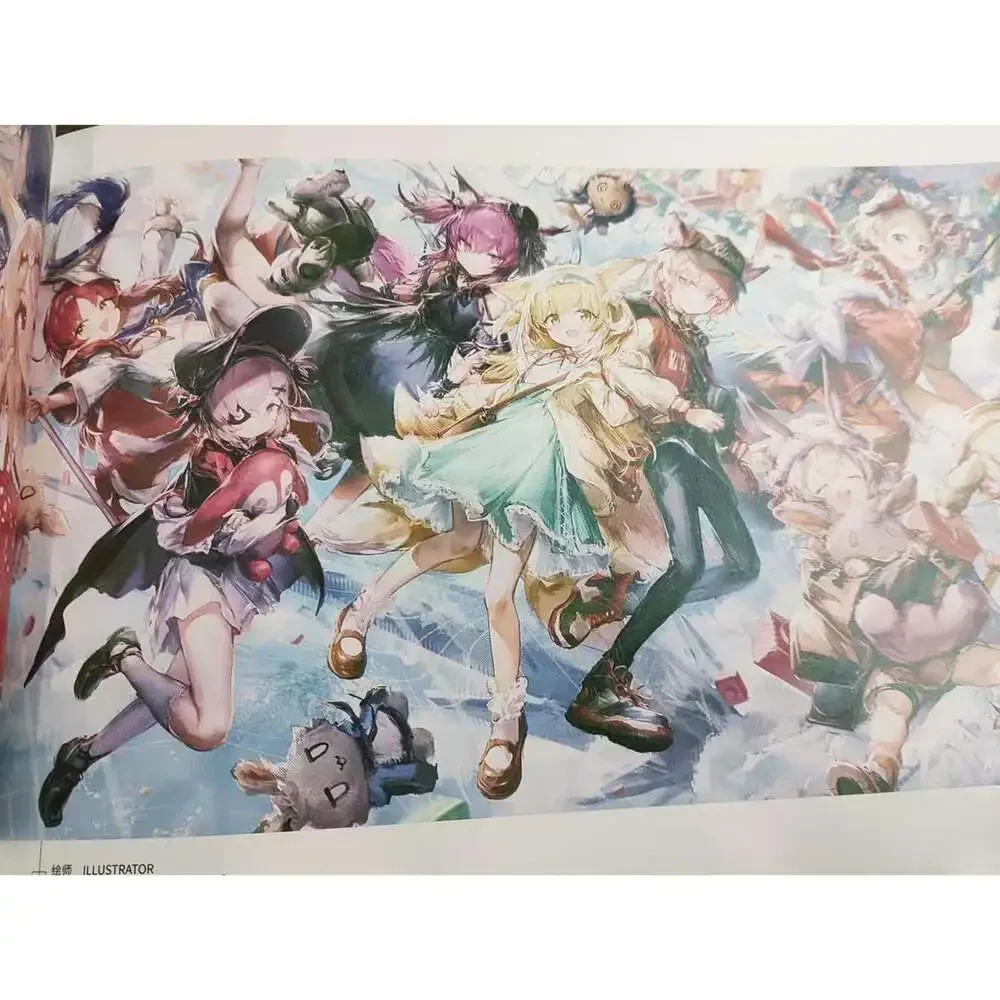 fast us shipping Official Arknights Illustration Collection Vol. 6